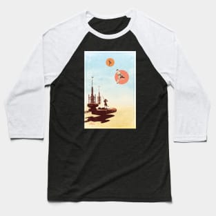 Harvest Dreams - After Banksy Baseball T-Shirt